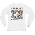 I Just Hit 100 Days Of School Teacher Baseball Boys Kids Unisex Long Sleeve T-Shirt I Just Hit 100 Days Of School Teacher Baseball Boys Kids Unisex Long Sleeve T-Shirt