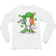 Kids Boys St Patricks Day Irish Flag Kids Baseball Ice Cream Drip Unisex Long Sleeve T-Shirt Kids Boys St Patricks Day Irish Flag Kids Baseball Ice Cream Drip Unisex Long Sleeve T-Shirt