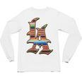 LA Sarape Los Angeles LA Sarape East LA Baseball Mexican Premium Tri-Blend Unisex Long Sleeve T-Shirt LA Sarape Los Angeles LA Sarape East LA Baseball Mexican Premium Tri-Blend Unisex Long Sleeve T-Shirt