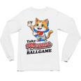 Take Meowt To The Ball Game Tee Slugger Cat Baseball Unisex Long Sleeve T-Shirt Take Meowt To The Ball Game Tee Slugger Cat Baseball Unisex Long Sleeve T-Shirt