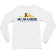 Milwaukee Baseball Minimalist City Skyline Baseball Lover Unisex Long Sleeve T-Shirt Milwaukee Baseball Minimalist City Skyline Baseball Lover Unisex Long Sleeve T-Shirt