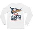 Pat's Pocket Pancakes Flag Baseball On Pancake Unisex Long Sleeve T-Shirt