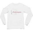 Philadelphia Baseball Skyline Philly Men Women Unisex Long Sleeve T-Shirt