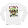 Respect The Drip Mardi Gras Baseball Ice Cream Boys Carnival Unisex Long Sleeve T-Shirt
