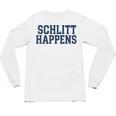 Schlitt Happens NY Bronx I Heart Baseball Apparel Unisex Long Sleeve T-Shirt