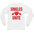 Singles Unite Valentines Day Humor For Singles Raglan Baseball Tee Unisex Long Sleeve T-Shirt Singles Unite Valentines Day Humor For Singles Raglan Baseball Tee Unisex Long Sleeve T-Shirt