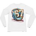 Six Seven Baseball Lifestyle 67 Meme Gen Alpha Slang Premium Tri-Blend Unisex Long Sleeve T-Shirt