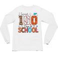 I Survived 100 Days Baseball Football Basketball School Kids Unisex Long Sleeve T-Shirt I Survived 100 Days Baseball Football Basketball School Kids Unisex Long Sleeve T-Shirt