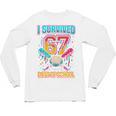 I Survived 67 Days Of School Baseball Drip Six Seven Meme Unisex Long Sleeve T-Shirt