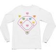 Valentine Heart Love Cute Baseball Softball Lover Sayings Unisex Long Sleeve T-Shirt Valentine Heart Love Cute Baseball Softball Lover Sayings Unisex Long Sleeve T-Shirt