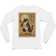 Vintage Japanese Ukiyo-e Baseball Cat Batting Unisex Long Sleeve T-Shirt Vintage Japanese Ukiyo-e Baseball Cat Batting Unisex Long Sleeve T-Shirt