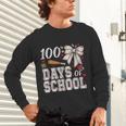 100 Days Of School Baseball 100th Day Of School Coquette Bow Unisex Long Sleeve T-Shirt 100 Days Of School Baseball 100th Day Of School Coquette Bow Unisex Long Sleeve T-Shirt