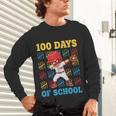 100 Days Of School Baseball Bat 100th Day Of School Boys Unisex Long Sleeve T-Shirt 100 Days Of School Baseball Bat 100th Day Of School Boys Unisex Long Sleeve T-Shirt