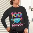 100 Days Of School Baseball Boys Kids Unisex Long Sleeve T-Shirt