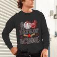 100 Days Of School Baseball Teacher 100 Days Smarter Student Unisex Long Sleeve T-Shirt 100 Days Of School Baseball Teacher 100 Days Smarter Student Unisex Long Sleeve T-Shirt