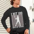 100 Days Of School Boys Kids 100th Day Balls For Baseball Unisex Long Sleeve T-Shirt 100 Days Of School Boys Kids 100th Day Balls For Baseball Unisex Long Sleeve T-Shirt