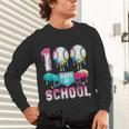100 Days Of School Boys Kids 100th Day Of School Baseball Unisex Long Sleeve T-Shirt