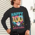 100 Days Of School Kids Baseball Drip 100th Day Of School Unisex Long Sleeve T-Shirt 100 Days Of School Kids Baseball Drip 100th Day Of School Unisex Long Sleeve T-Shirt