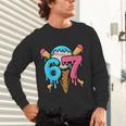 67 Baseball Ice Cream Drip Player Unisex Long Sleeve T-Shirt