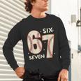 67 Baseball Six Seven 6 7 Meme Kids 67 Teen Boys 6-7 Unisex Long Sleeve T-Shirt 67 Baseball Six Seven 6 7 Meme Kids 67 Teen Boys 6-7 Unisex Long Sleeve T-Shirt