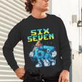 67 Six Seven 6-7 Italian Brainrot Kids Baseball Meme Unisex Long Sleeve T-Shirt 67 Six Seven 6-7 Italian Brainrot Kids Baseball Meme Unisex Long Sleeve T-Shirt