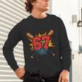 67 Sports Meme – Baseball Bats Number 6 7 Unisex Long Sleeve T-Shirt 67 Sports Meme – Baseball Bats Number 6 7 Unisex Long Sleeve T-Shirt