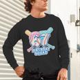 67th Birthday Squad Baseball Ice Cream Drip Birthday Squad Unisex Long Sleeve T-Shirt