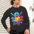 8th Birthday Baseball Ice Cream Drip 8 Years Old Girls B-Day Unisex Long Sleeve T-Shirt 8th Birthday Baseball Ice Cream Drip 8 Years Old Girls B-Day Unisex Long Sleeve T-Shirt