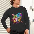 Banana Baseball 67 Ice Cream Drip Meme Unisex Long Sleeve T-Shirt