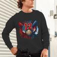 Baseball 12 Year Old Splash Drip 12th Birthday Boy Number 12 Unisex Long Sleeve T-Shirt Baseball 12 Year Old Splash Drip 12th Birthday Boy Number 12 Unisex Long Sleeve T-Shirt