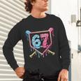 Baseball 67 Ice Cream Drip Six Seven Meme Boy Girl Kid Unisex Long Sleeve T-Shirt Baseball 67 Ice Cream Drip Six Seven Meme Boy Girl Kid Unisex Long Sleeve T-Shirt