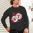 Baseball 67 Six Seven Gen Alpha Meme Valentine's Day Unisex Long Sleeve T-Shirt