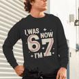 Baseball 7th Birthday 6 7 Years Old I Was 6 Now I'm 7 Unisex Long Sleeve T-Shirt Baseball 7th Birthday 6 7 Years Old I Was 6 Now I'm 7 Unisex Long Sleeve T-Shirt