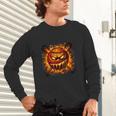 Baseball Drip Angry Lava Slime Ball Graphic Unisex Long Sleeve T-Shirt