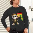 Baseball Drip Ice Cream Boys Youth Kids History Month Unisex Long Sleeve T-Shirt