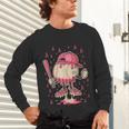 Baseball Drip Ice Cream Breast Cancer Awareness Boys & Girls Unisex Long Sleeve T-Shirt Baseball Drip Ice Cream Breast Cancer Awareness Boys & Girls Unisex Long Sleeve T-Shirt