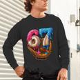 Baseball Drip Ice Cream Number 67 Player Or 67th Birthday Unisex Long Sleeve T-Shirt Baseball Drip Ice Cream Number 67 Player Or 67th Birthday Unisex Long Sleeve T-Shirt