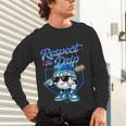 Baseball Drip Ice Cream Respect The Drip Home Plate Boy Kids Unisex Long Sleeve T-Shirt Baseball Drip Ice Cream Respect The Drip Home Plate Boy Kids Unisex Long Sleeve T-Shirt