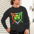 Baseball Drip Ice Cream St Patricks Day Shamrock Lucky Unisex Long Sleeve T-Shirt Baseball Drip Ice Cream St Patricks Day Shamrock Lucky Unisex Long Sleeve T-Shirt