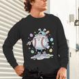 Baseball Drip Icecream Apparel Youth Boy Easter Unisex Long Sleeve T-Shirt Baseball Drip Icecream Apparel Youth Boy Easter Unisex Long Sleeve T-Shirt
