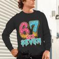 Baseball Drip Number 67 Player Trendy 6 7 Meme Unisex Long Sleeve T-Shirt Baseball Drip Number 67 Player Trendy 6 7 Meme Unisex Long Sleeve T-Shirt