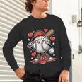 Baseball Drip Valentine Boys Women Men Hearts Sport Love Unisex Long Sleeve T-Shirt Baseball Drip Valentine Boys Women Men Hearts Sport Love Unisex Long Sleeve T-Shirt