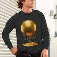 Baseball Dripping Drip Gold Sport Player Coach Baller Unisex Long Sleeve T-Shirt