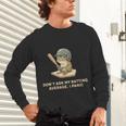 Baseball Frog Saying Batting Retro Artwork Unisex Long Sleeve T-Shirt Baseball Frog Saying Batting Retro Artwork Unisex Long Sleeve T-Shirt