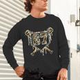 Baseball Ice Cream Drip 67 Camo Six Seven Meme Unisex Long Sleeve T-Shirt