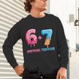 Baseball Ice Cream Drip 67 Official Teenager 13th Birthday Unisex Long Sleeve T-Shirt