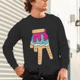 Baseball Ice Cream Drip Home Plate Glove Respect Drip 2 Side Unisex Long Sleeve T-Shirt Baseball Ice Cream Drip Home Plate Glove Respect Drip 2 Side Unisex Long Sleeve T-Shirt