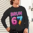 Baseball Ice Cream Drip Number 67 Player Or 67th Birthday Unisex Long Sleeve T-Shirt Baseball Ice Cream Drip Number 67 Player Or 67th Birthday Unisex Long Sleeve T-Shirt
