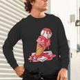 Baseball Ice Cream Drip Youth Strawberry Baseball Red Unisex Long Sleeve T-Shirt Baseball Ice Cream Drip Youth Strawberry Baseball Red Unisex Long Sleeve T-Shirt