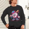Baseball Ice Cream Shirt Cool Baseball Drip For Boys Unisex Long Sleeve T-Shirt